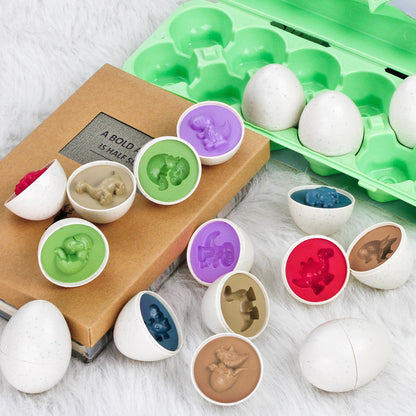 Plastic Easter Egg Shape Sorter Montessori Toy for Toddlers 10
