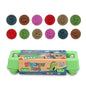 Plastic Easter Egg Shape Sorter Montessori Toy for Toddlers 12