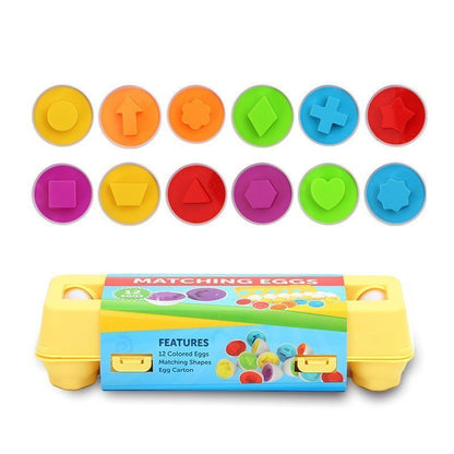 Plastic Easter Egg Shape Sorter Montessori Toy for Toddlers 13