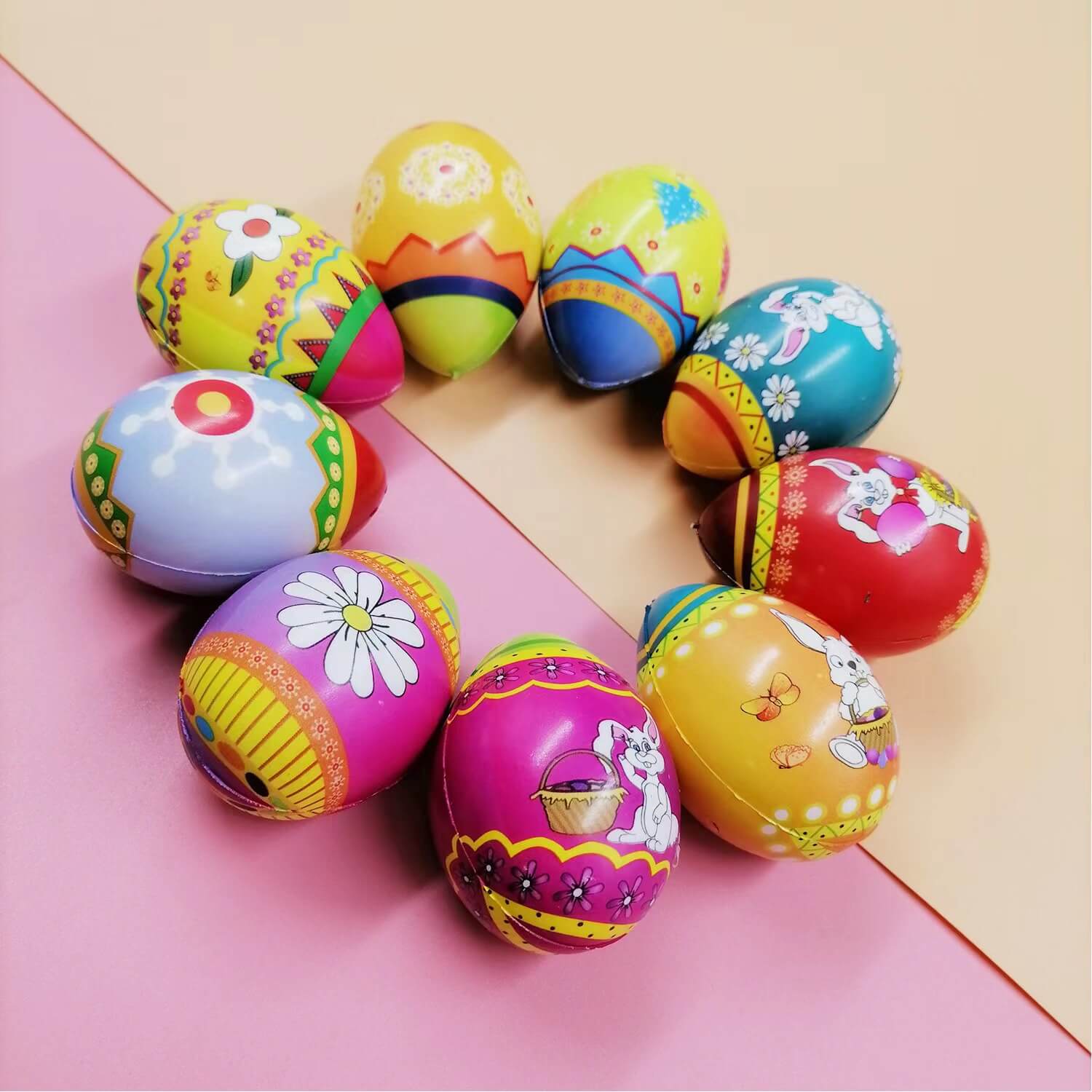 Egg Shaped Squishy Toy Easter Sensory Squishy for Kids 5