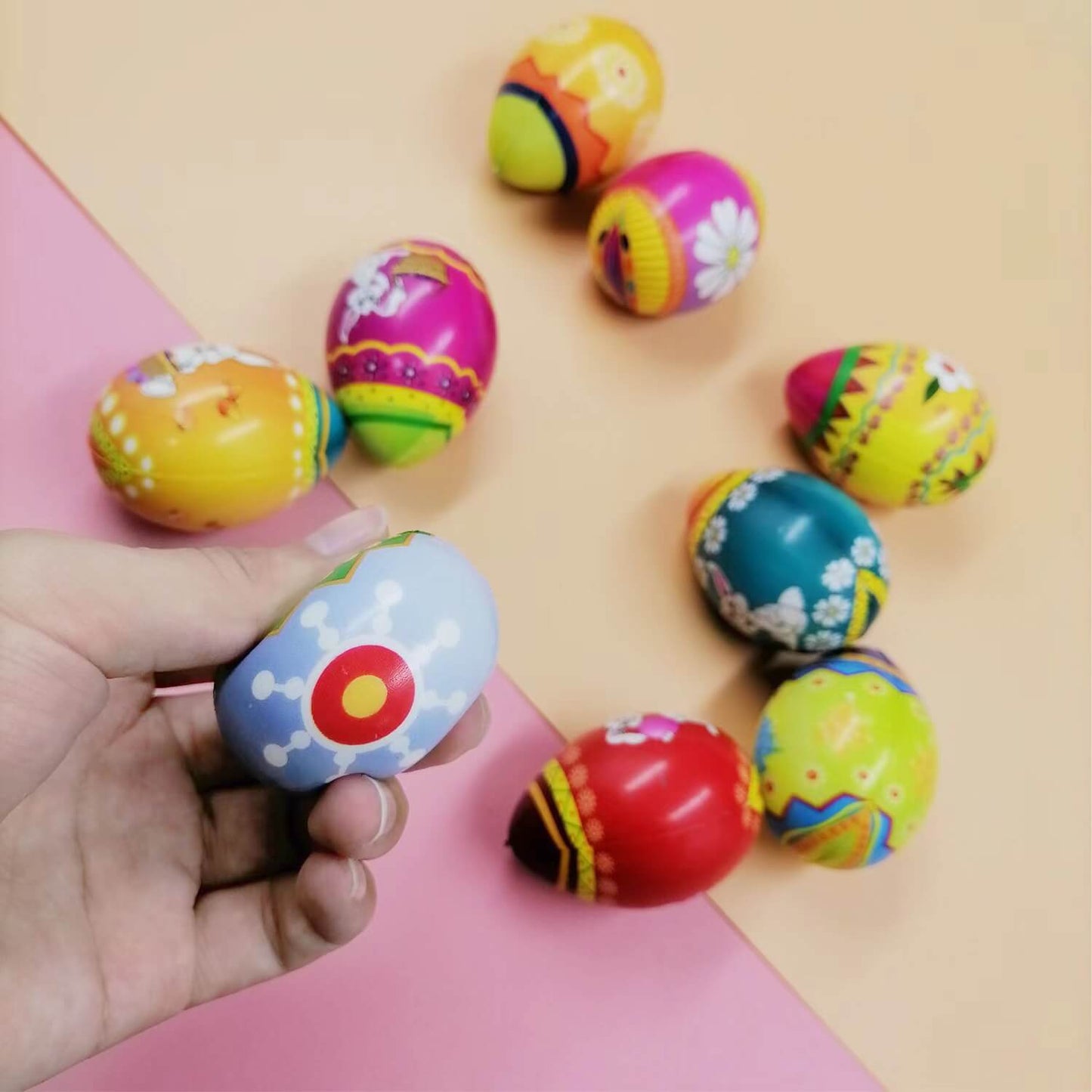 Egg Shaped Squishy Toy Easter Sensory Squishy for Kids 4