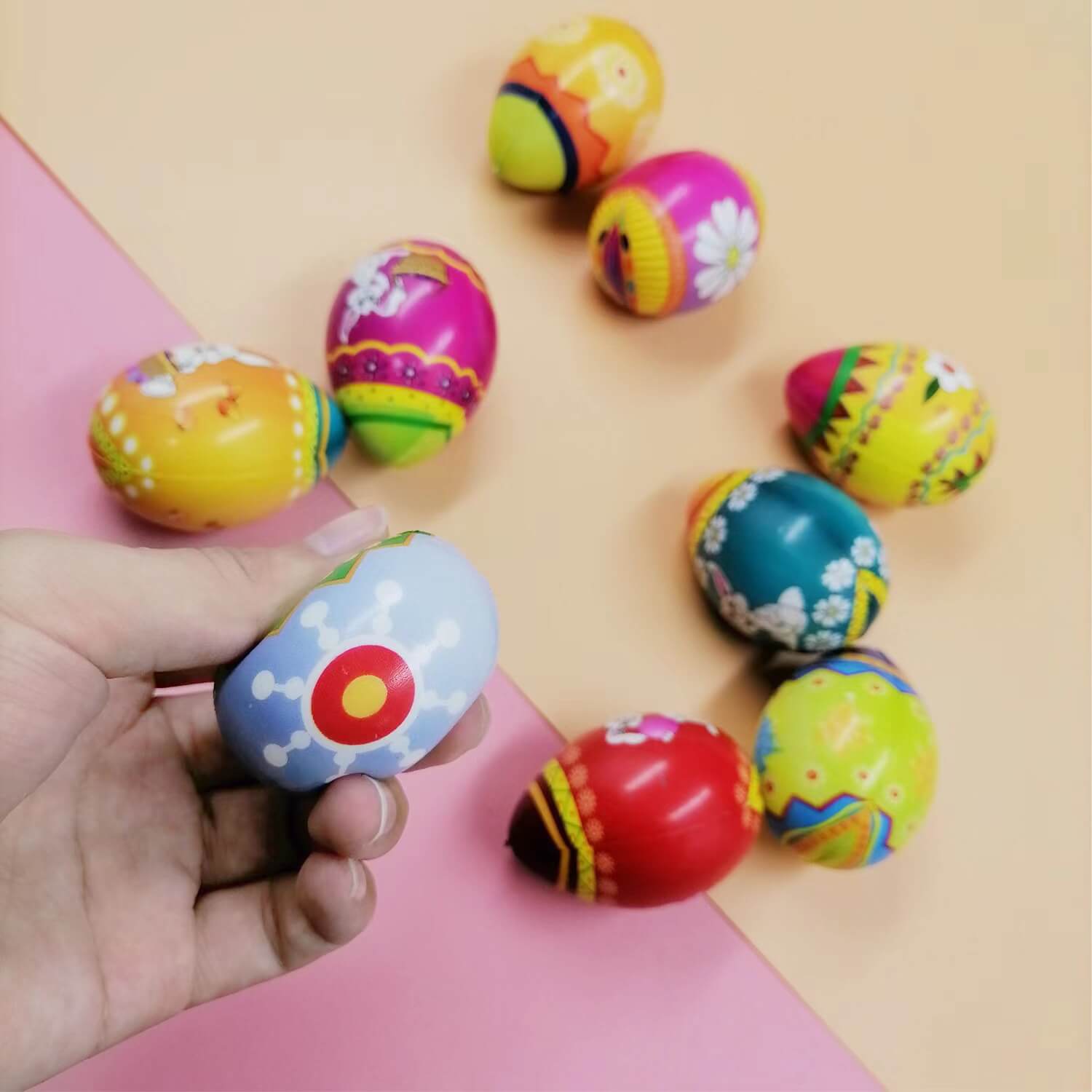 Egg Shaped Squishy Toy Easter Sensory Squishy for Kids 4
