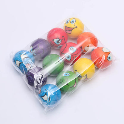 Soft Foam Emoji Sensory Stress Ball Squeeze Toy 1 Piece 3