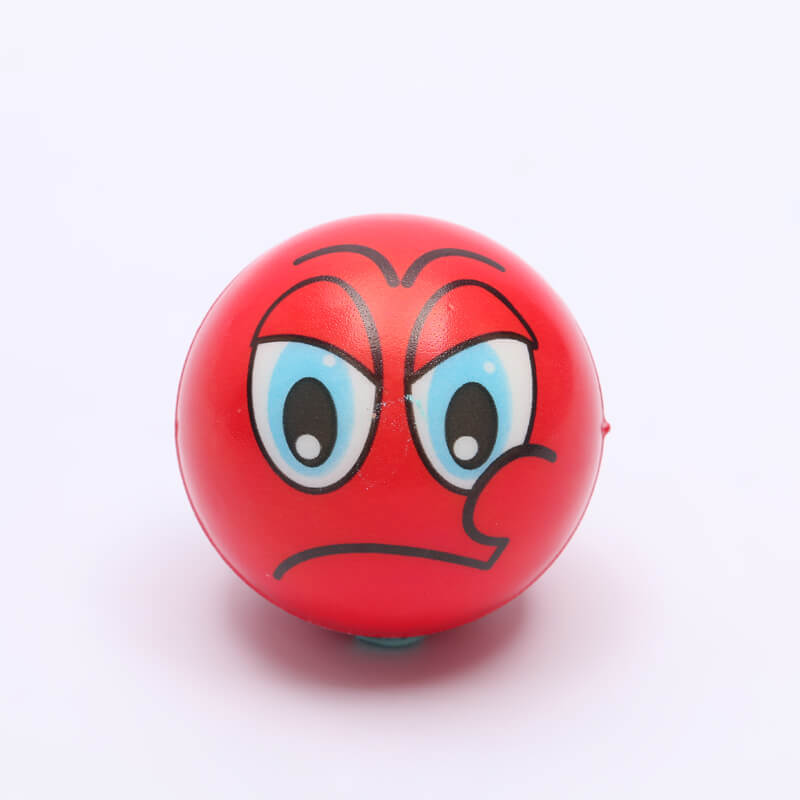 Soft Foam Emoji Sensory Stress Ball Squeeze Toy 1 Piece 4