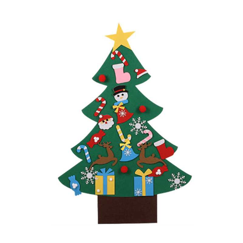 Felt Christmas Tree DIY Pendant Decoration Set 3