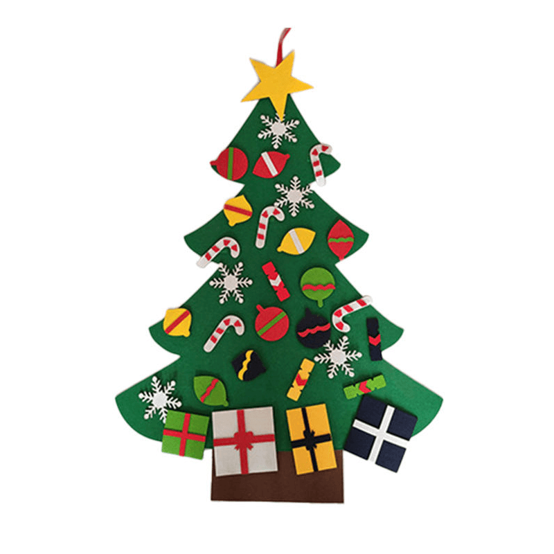 Felt Christmas Tree DIY Pendant Decoration Set 4