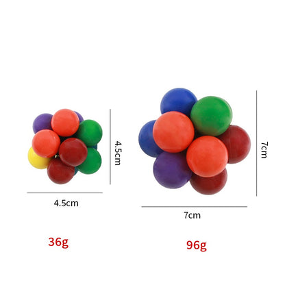 Plastic Fidget Ball Twist Squeeze Sensory Fidget Toy 7