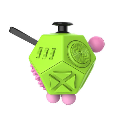 ABC Silicone Fidget Cube Multi-Function Magic Stress Relief Toy 4