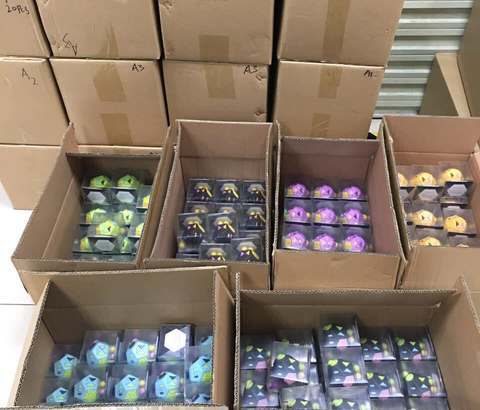 ABC Silicone Fidget Cube Multi-Function Magic Stress Relief Toy 6