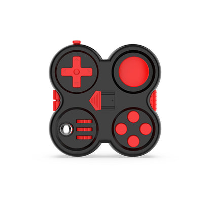 Fidget Pad Black red