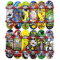 Mini Fingerboard Skateboard Toy Random Pattern 1 Piece
