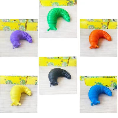 Flexible Sensory Fidget Slug Toy for Kids and Adults 7