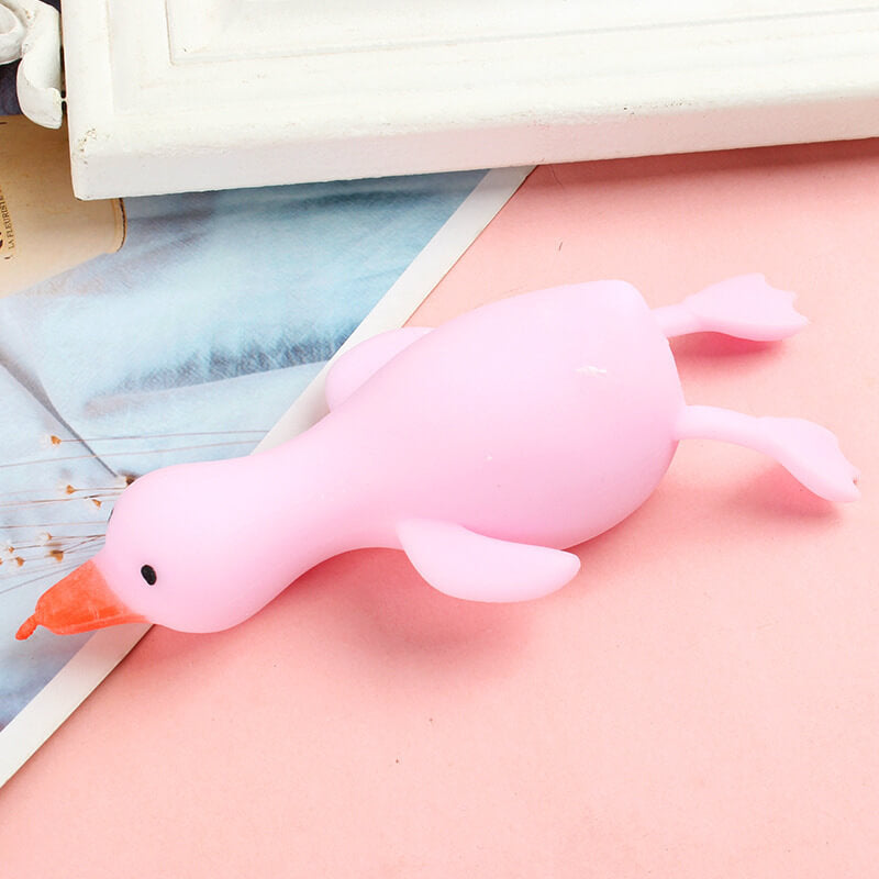 Stretchy Squishy Duck Sensory Fidget Toy 16x7cm 4