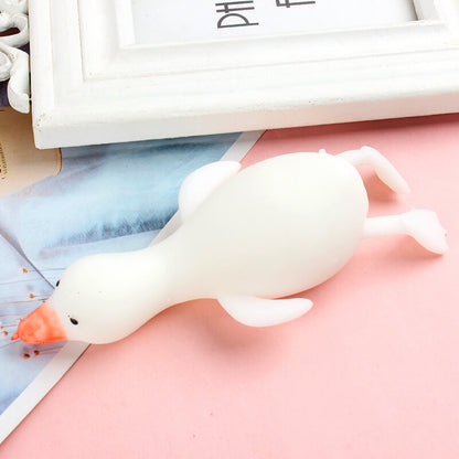Stretchy Squishy Duck Sensory Fidget Toy 16x7cm 3