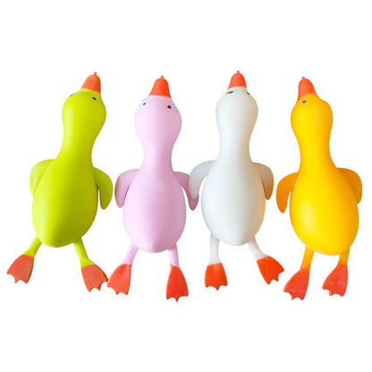 Stretchy Squishy Duck Sensory Fidget Toy 16x7cm