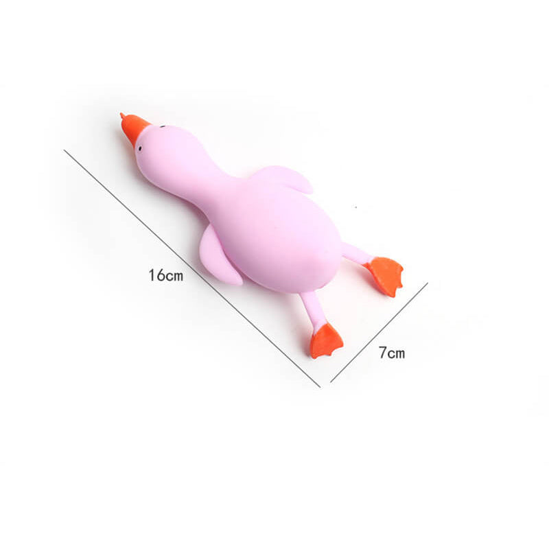 Stretchy Squishy Duck Sensory Fidget Toy 16x7cm 6