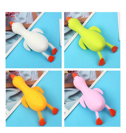 Stretchy Squishy Duck Sensory Fidget Toy 16x7cm 2