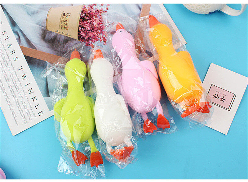 Stretchy Squishy Duck Sensory Fidget Toy 16x7cm 11