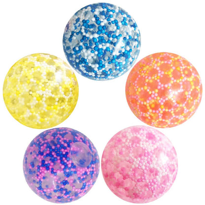 Foam Stress Ball Bead DNA Sensory Squishy Toy 6cm Diameter 8