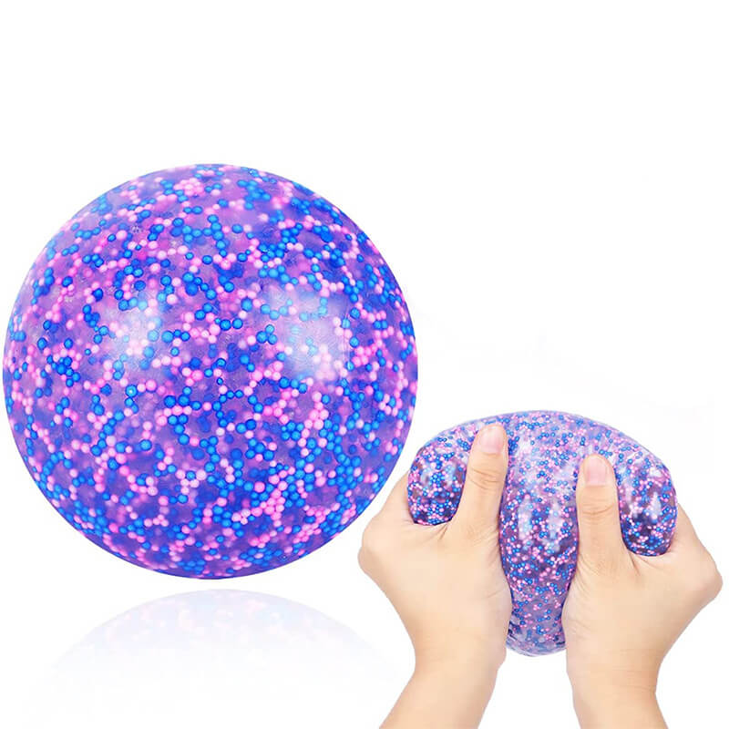 Foam Stress Ball Bead DNA Sensory Squishy Toy 6cm Diameter 7