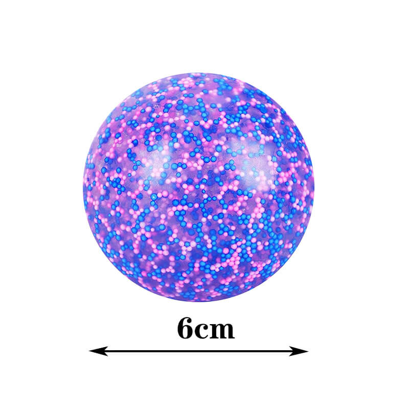 Foam Stress Ball Bead DNA Sensory Squishy Toy 6cm Diameter 3