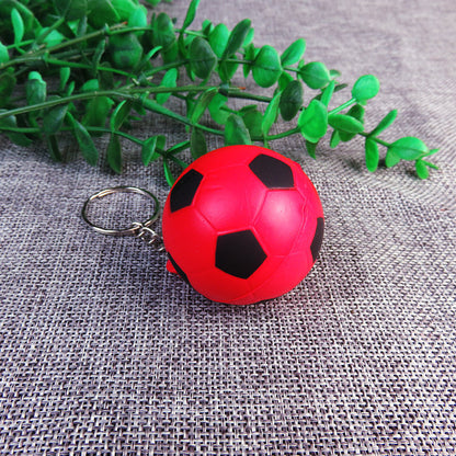 Squishy Stress Ball Football Keychain Sensory Toy for Kids and Adults 11