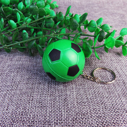 Squishy Stress Ball Football Keychain Sensory Toy for Kids and Adults 12
