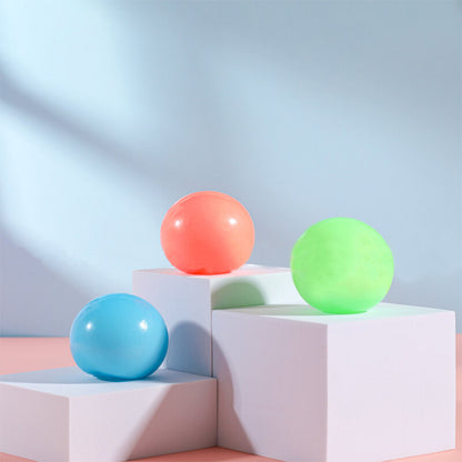Glow in the Dark Dough Sensory Stress Ball 6cm Diameter 3