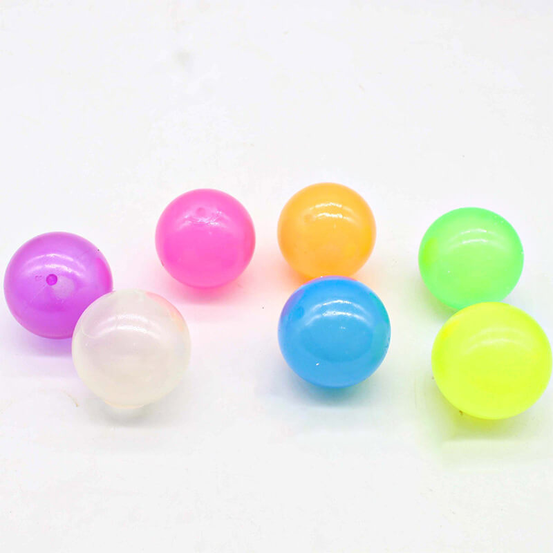 Glow in the Dark Sticky Ball Sensory Fidget Toy 6cm Diameter 2