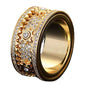 Copper Fidget Ring Mechanical Anxiety Relief Spinner Ring US Sizes 6-12 5