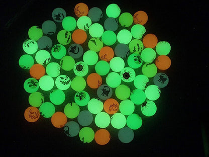 Halloween Glow In The Dark Bouncy Ball Toy Party Favor 25mm 30mm 43mm 7