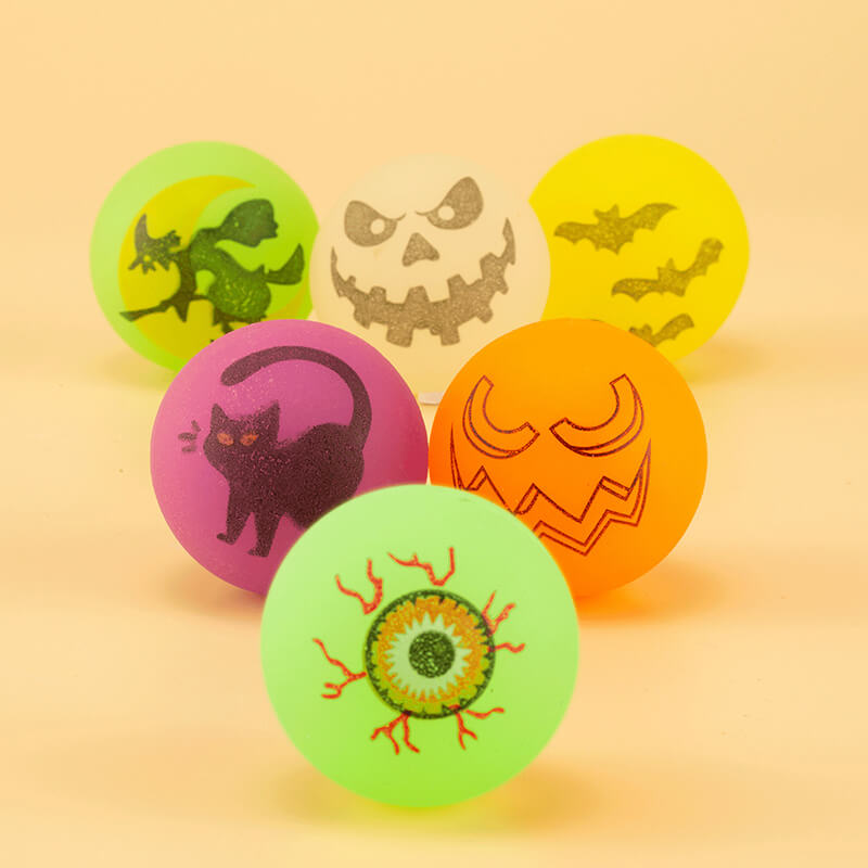 Halloween Glow In The Dark Bouncy Ball Toy Party Favor 25mm 30mm 43mm 4