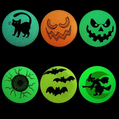 Halloween Glow In The Dark Bouncy Ball Toy Party Favor 25mm 30mm 43mm 2