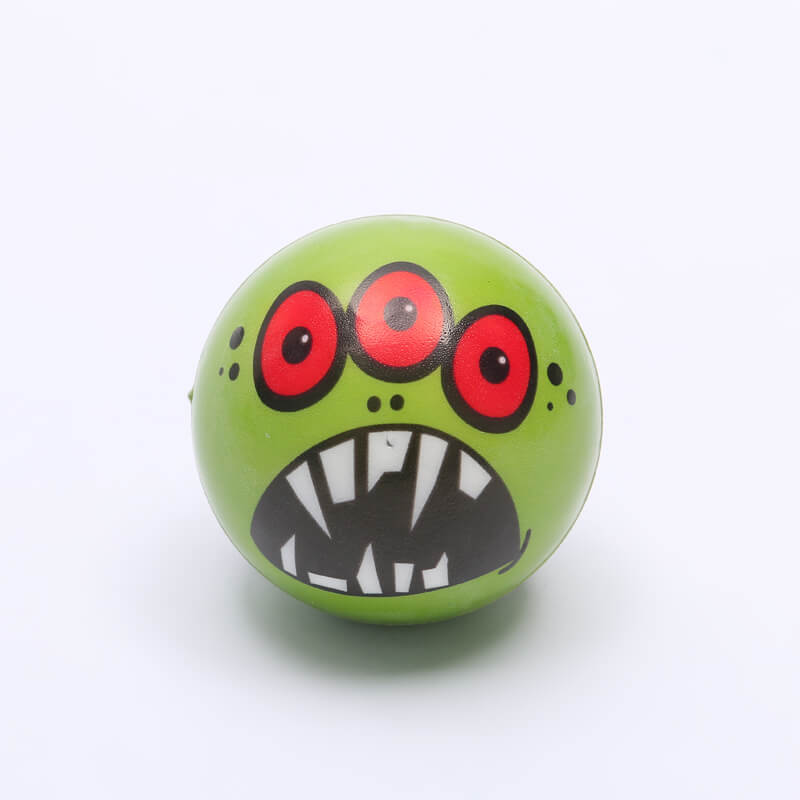 Halloween Silicone Stress Ball Scary Emoji Sensory Toy 8