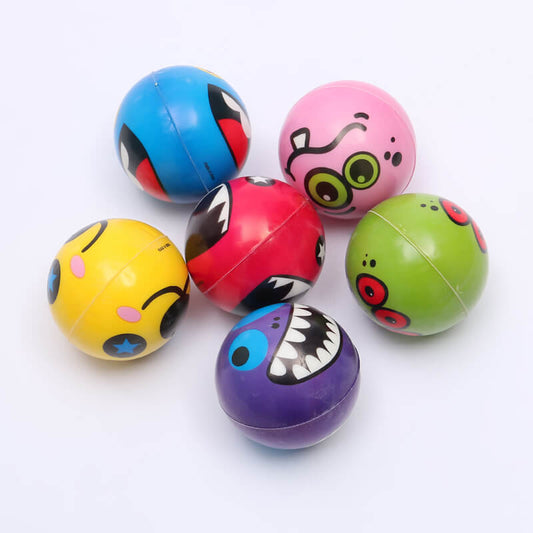 Halloween Silicone Stress Ball Scary Emoji Sensory Toy