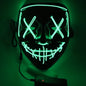 LED Ghost Face Halloween Mask Party Decoration 10