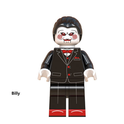 Plastic Building Blocks Halloween Minifigures Action Figures Set 8 Pack 6