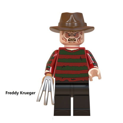 Plastic Building Blocks Halloween Minifigures Action Figures Set 8 Pack 2