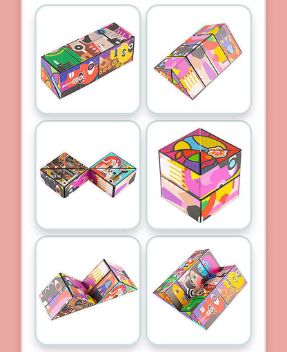 Infinity Cube Fidget Toy 3D Changeable Shape Shifting Puzzle 12