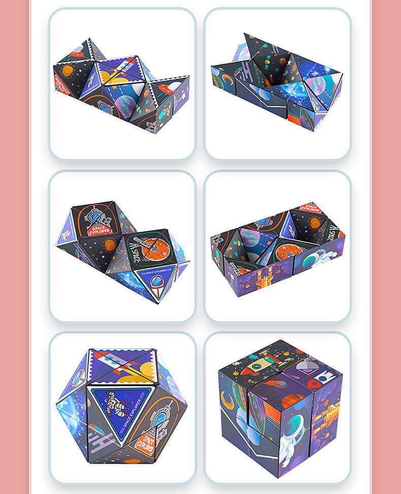 Infinity Cube Fidget Toy 3D Changeable Shape Shifting Puzzle 13