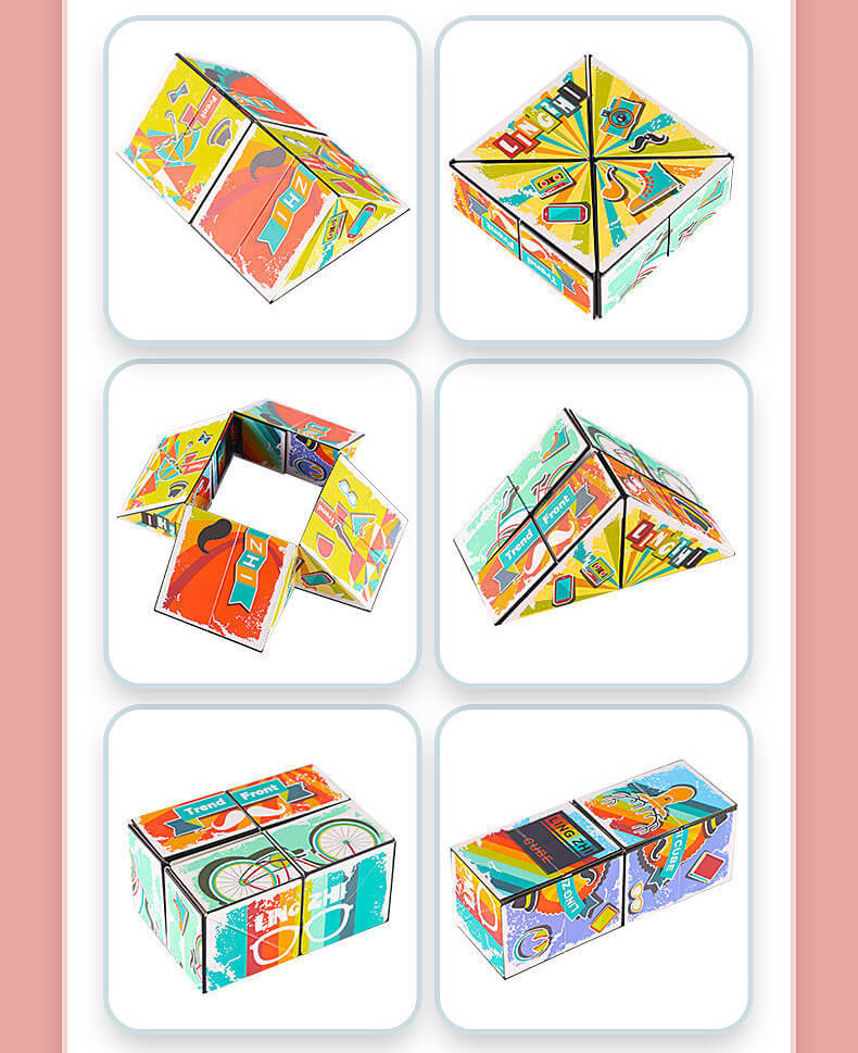 Infinity Cube Fidget Toy 3D Changeable Shape Shifting Puzzle 15