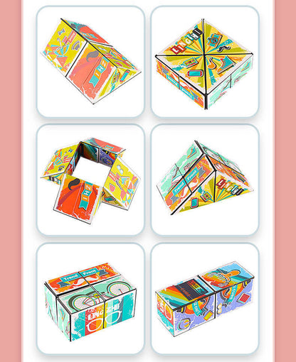 Infinity Cube Fidget Toy 3D Changeable Shape Shifting Puzzle 15