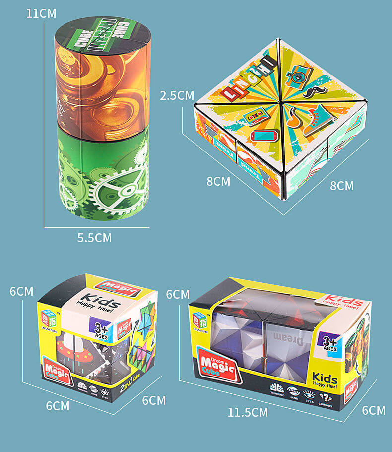 Infinity Cube Fidget Toy 3D Changeable Shape Shifting Puzzle 17