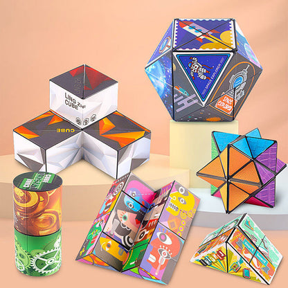 Infinity Cube Fidget Toy 3D Changeable Shape Shifting Puzzle 10