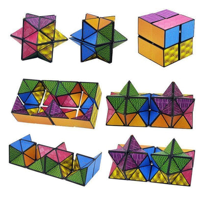 Infinity Cube Fidget Toy 3D Changeable Shape Shifting Puzzle 4