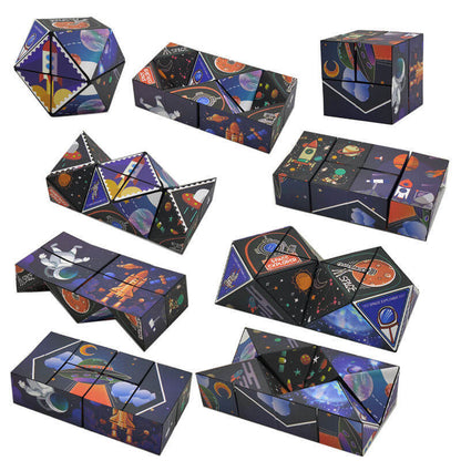 Infinity Cube Fidget Toy 3D Changeable Shape Shifting Puzzle 2