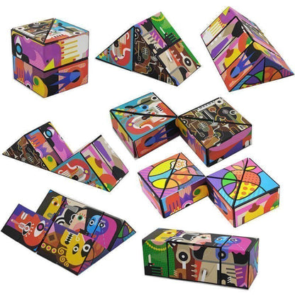 Infinity Cube Fidget Toy 3D Changeable Shape Shifting Puzzle 6