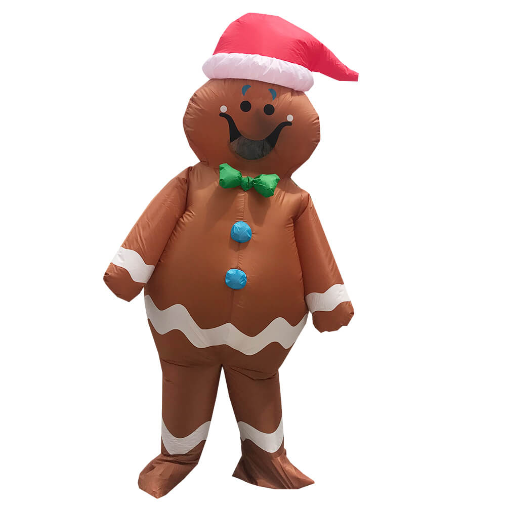 Inflatable Santa Claus Costume Christmas Party Outfit for Adults 18