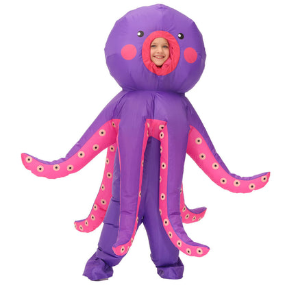 Inflatable Santa Claus Costume Christmas Party Outfit for Adults 22