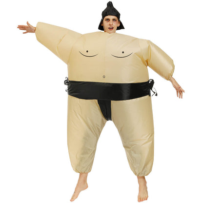 Inflatable Santa Claus Costume Christmas Party Outfit for Adults 11